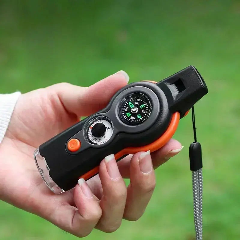 Silbato de Supervivencia 7 en 1 (Kit Esencial Outdoor) - Madys