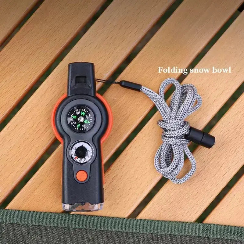 Silbato de Supervivencia 7 en 1 (Kit Esencial Outdoor) - Madys