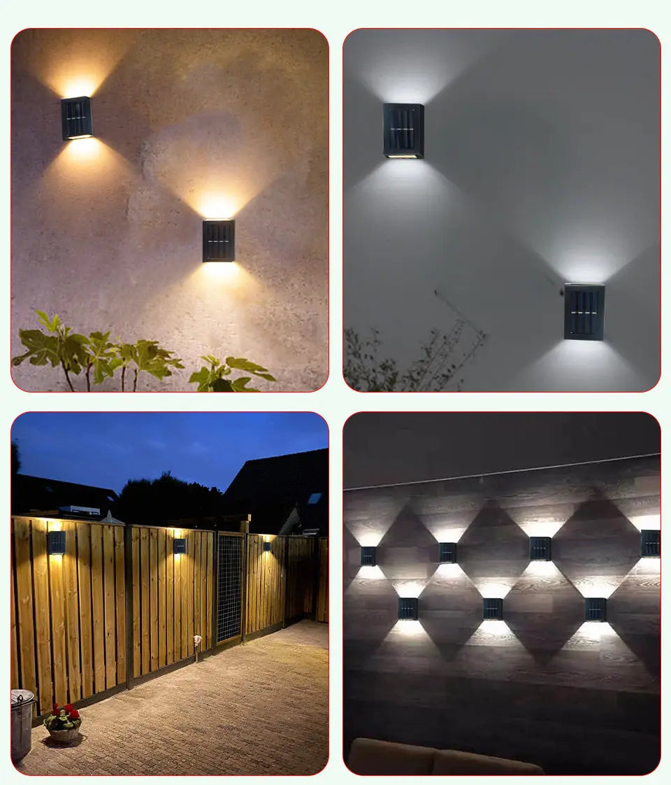 Foco Solar LED Elegance "Up & Down" - Iluminación de Lujo sin Cables Madys