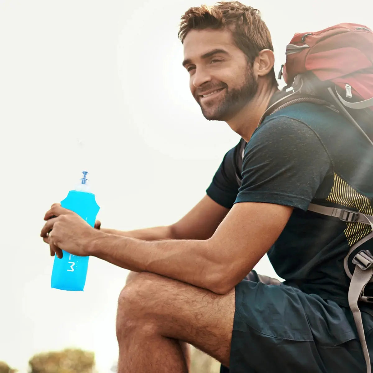 Botella de Agua Plegable de Silicona — Compacta para Running y Outdoor - Madys