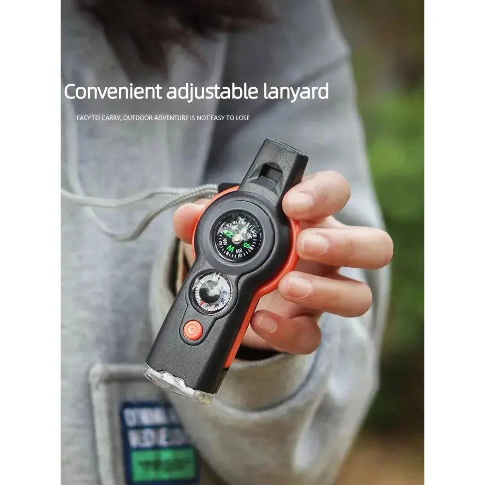 Silbato de Supervivencia 7 en 1 (Kit Esencial Outdoor) - Madys