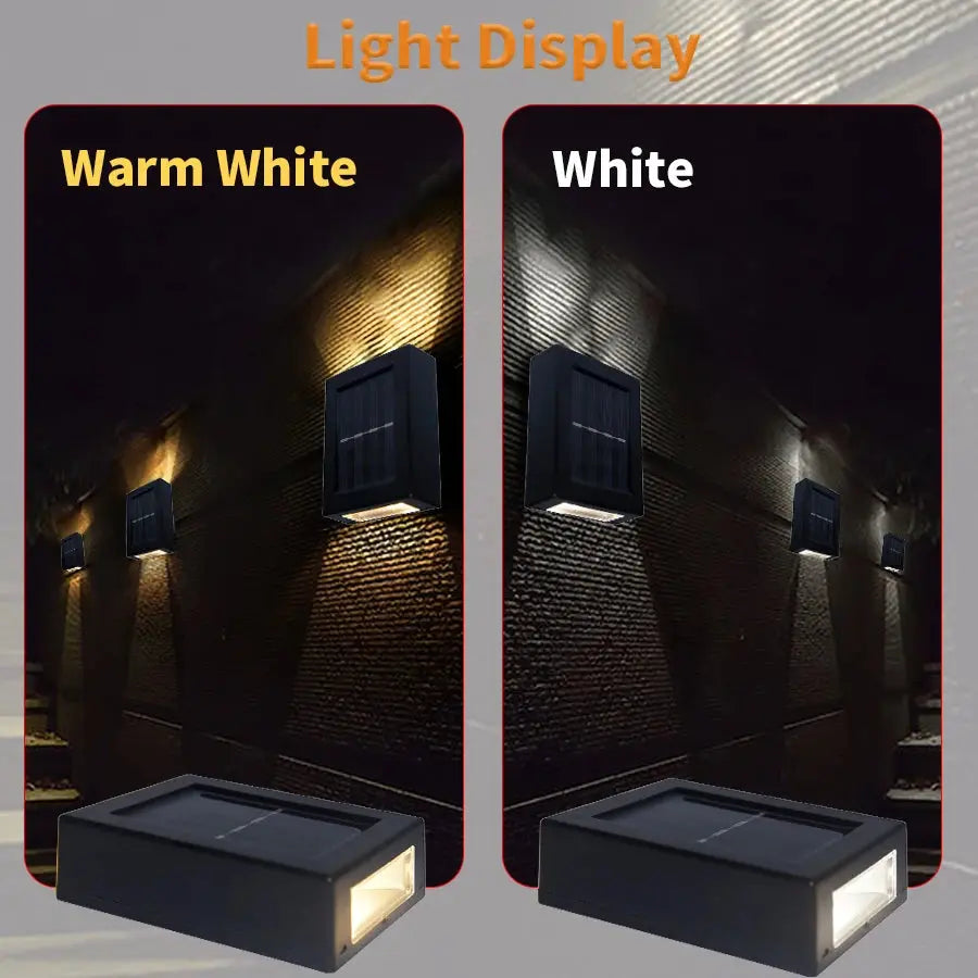 Foco Solar LED Elegance "Up & Down" - Iluminación de Lujo sin Cables Madys
