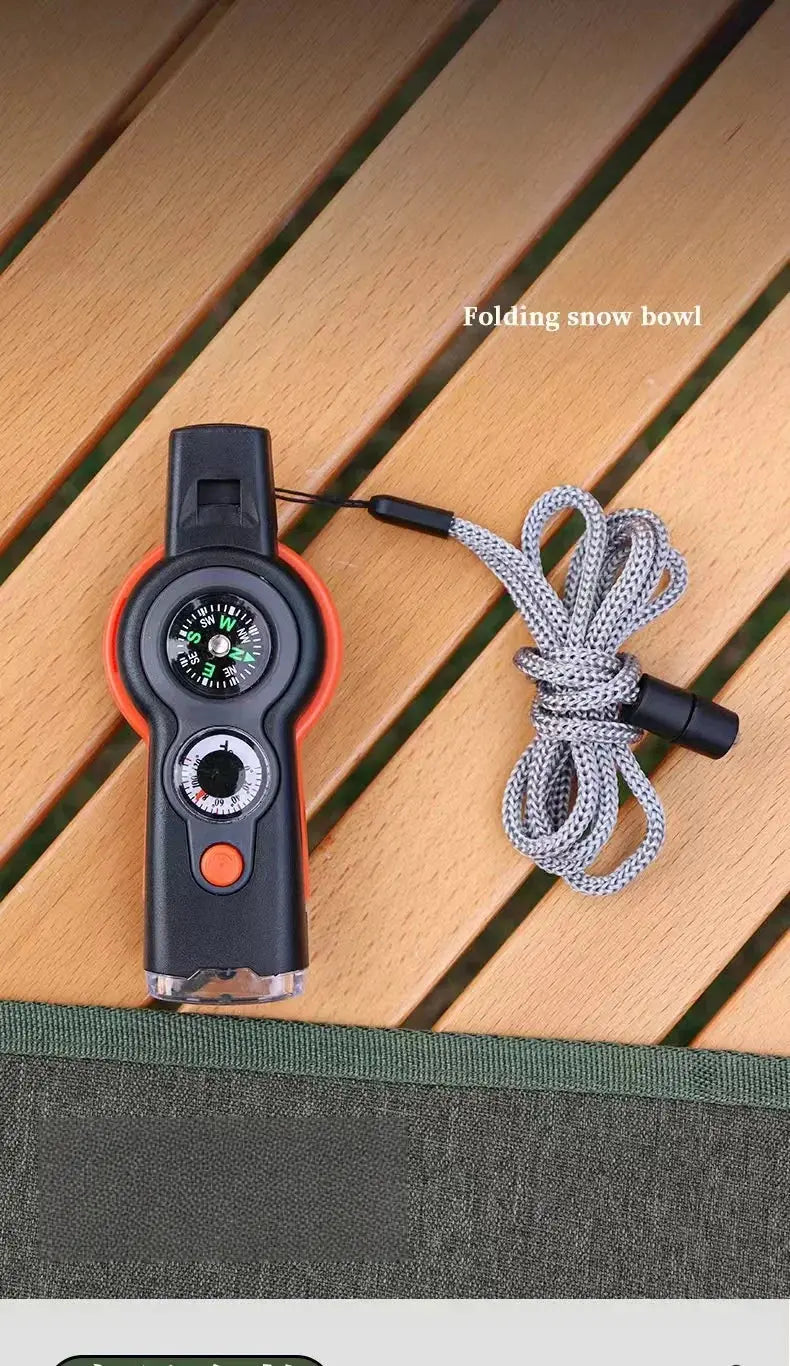Silbato de Supervivencia 7 en 1 (Kit Esencial Outdoor) - Madys