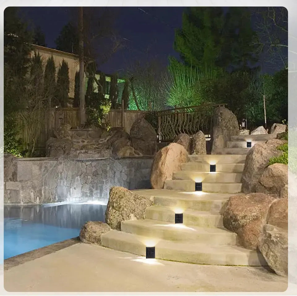 Foco Solar LED Elegance "Up & Down" - Iluminación de Lujo sin Cables Madys