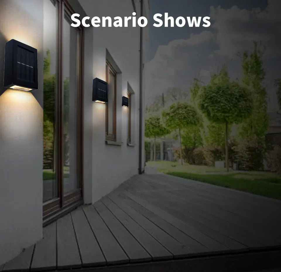 Foco Solar LED Elegance "Up & Down" - Iluminación de Lujo sin Cables Madys
